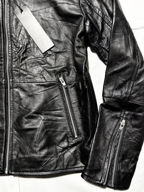 新品 roshell タグ付 柔らか 革 リアル レザー ジャケット ライダース S アメカジ ワーク ミリタリー ストリート 系 < 男性ファッション 新品 roshell タグ付 柔らか 革 リアル レザー ジャケット ライダース S アメカジ ワーク ミリタリー ストリート 系 < 男性ファッションの