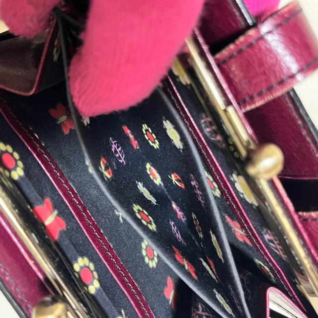 �y�����[�zANNA SUI �A�i�X�C ���܌� ��܂���z �p�X�P�[�X�t ���U�[ �� �u�����h�� 