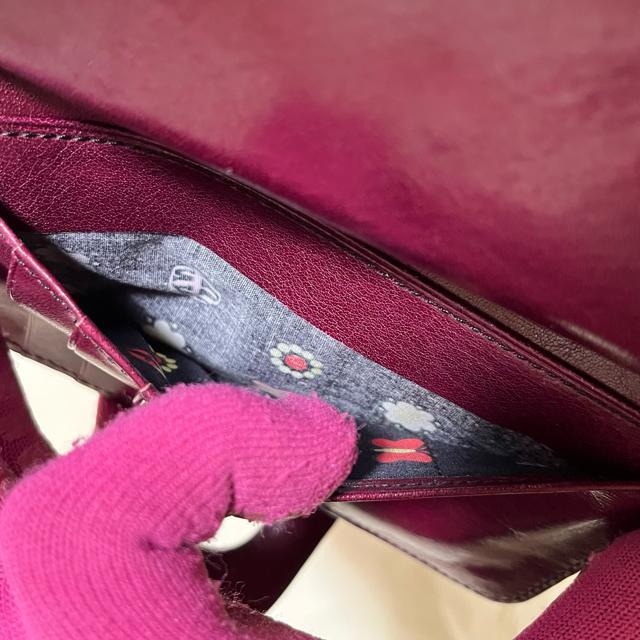 �y�����[�zANNA SUI �A�i�X�C ���܌� ��܂���z �p�X�P�[�X�t ���U�[ �� �u�����h�� 