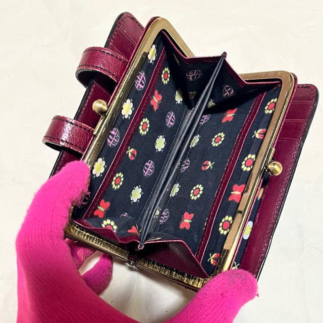 �y�����[�zANNA SUI �A�i�X�C ���܌� ��܂���z �p�X�P�[�X�t ���U�[ �� �u�����h�� 