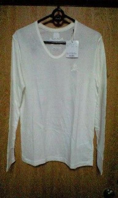 新品ROENロエン スカル刺繍エンブレムスカルスタッズロングスリーブ 46 < ブランド  新品ROENロエン スカル刺繍エンブレムスカルスタッズロングスリーブ 46 < ブランドの