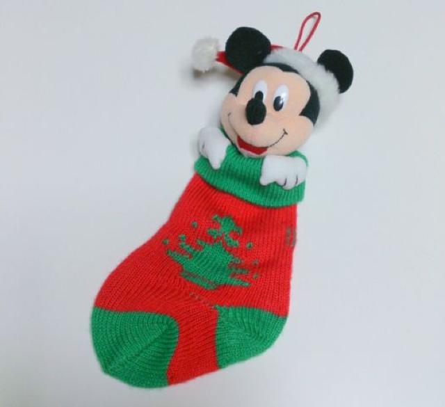 ミッキー★X'mas ソックス付き マスコット < おもちゃ  ミッキー★X'mas ソックス付き マスコット  < おもちゃの