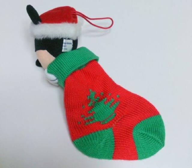 ミッキー★X'mas ソックス付き マスコット < おもちゃ  ミッキー★X'mas ソックス付き マスコット < おもちゃの