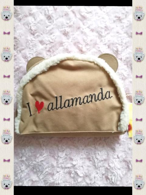 新品☆アラマンダ*くまちゃんムートンポーチ < ブランド  新品☆アラマンダ*くまちゃんムートンポーチ < ブランドの