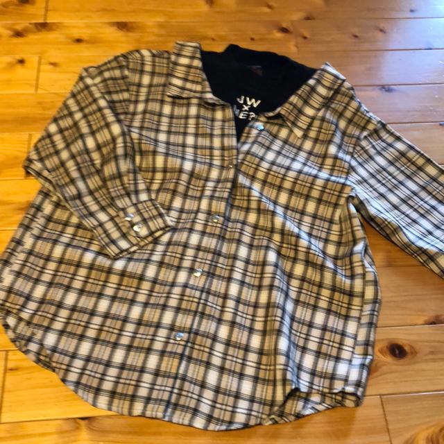 二枚重ね風トップス150 < キッズ/ベビー  二枚重ね風トップス150 < キッズ/ベビーの