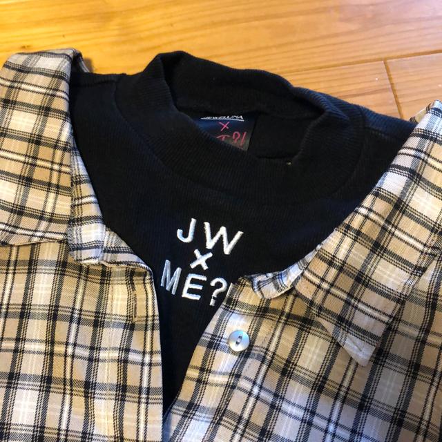 二枚重ね風トップス150 < キッズ/ベビー  二枚重ね風トップス150 < キッズ/ベビーの