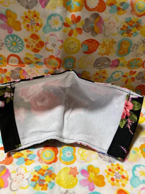HMインナーマスク 黒地に薔薇柄 < ペット/手芸/園芸  HMインナーマスク 黒地に薔薇柄 < ペット/手芸/園芸の
