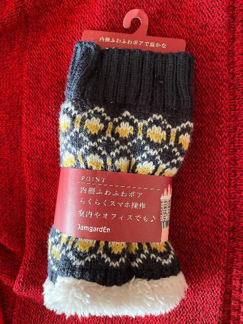♯新品♯内側ふわふわボア ☆☆ゆびなしミトン 指なし 手袋 ギャレット < 女性ファッション  ♯新品♯内側ふわふわボア ☆☆ゆびなしミトン 指なし 手袋 ギャレット  < 女性ファッションの