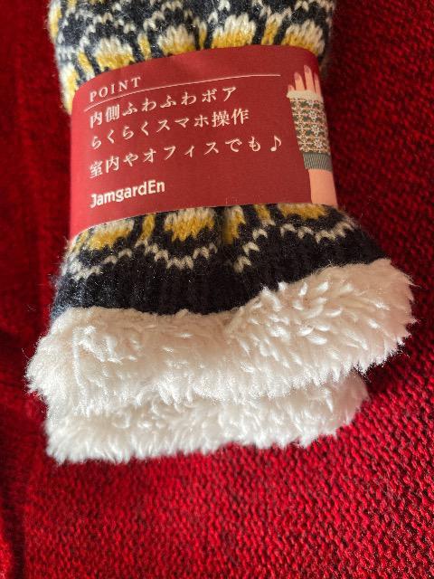 ♯新品♯内側ふわふわボア ☆☆ゆびなしミトン 指なし 手袋 ギャレット < 女性ファッション  ♯新品♯内側ふわふわボア ☆☆ゆびなしミトン 指なし 手袋 ギャレット < 女性ファッションの