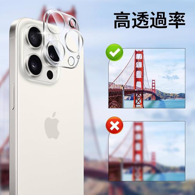 【覗き見防止】iPhone15 Proガラスフィルム(2枚)+カメラフィルム(2枚)強化ガラス 液晶保護フィルム 硬度9H 耐衝撃 < 家電/AV 【覗き見防止】iPhone15 Proガラスフィルム(2枚)+カメラフィルム(2枚)強化ガラス 液晶保護フィルム 硬度9H 耐衝撃 < 家電/AVの
