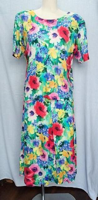 ◆Chamois Royal/日本製 デザイントップス&ロングスカート セットアップ    暈しフラワー/カラフル/サイズ9+11 < 女性ファッション  ◆Chamois Royal/日本製 デザイントップス&ロングスカート セットアップ    暈しフラワー/カラフル/サイズ9+11 < 女性ファッションの