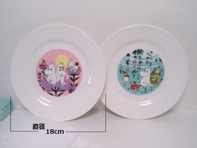 ◎未使用◆サークルKサンクス ムーミン絵皿 2枚 < アニメ/コミック/キャラクター  ◎未使用◆サークルKサンクス ムーミン絵皿 2枚 < アニメ/コミック/キャラクターの