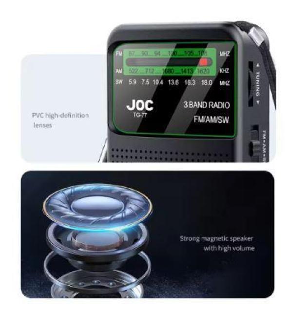 @TG77 Black@FM/AM/SWWI@ZgWI@Xs[J[@|[^u@|Pbg@[d^CvC 300S  Ɠd/AV 