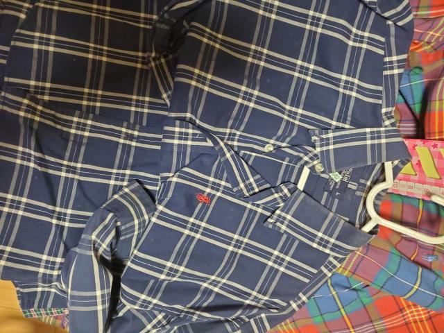 未使用に近い!RALPH LAUREN 長袖シャツ 薄手! フルボタン。男&女OK < ブランド 未使用に近い!RALPH LAUREN 長袖シャツ 薄手! フルボタン。男&女OK < ブランドの