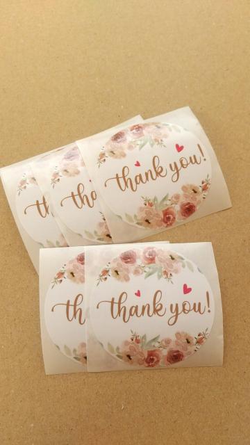 Thank you �V�[���@�ԕ��@�傫�߁@�T��  �� �C���e���A/���C�t�� 