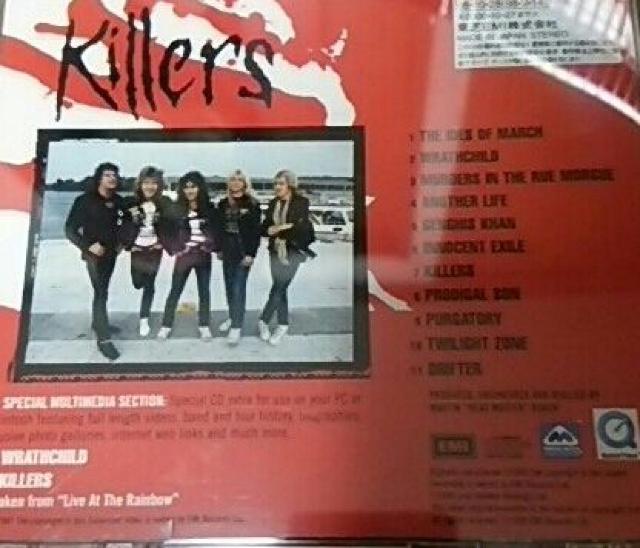 国内盤CD アイアンメイデン キラーズ 帯あり少し使用感あります < CD/DVD/ビデオ  国内盤CD アイアンメイデン キラーズ 帯あり少し使用感あります < CD/DVD/ビデオの