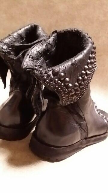 ViKMRIIP BLACK METAL BOOTS SANDAL 2  uh 