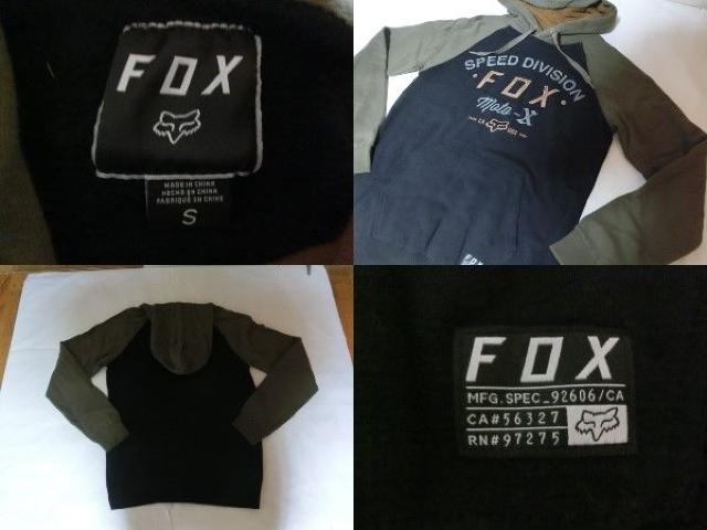 USA購入 フォックス【FOX Moto-X】プルオーバーパーカーUS S < 男性ファッション  USA購入 フォックス【FOX Moto-X】プルオーバーパーカーUS S < 男性ファッションの