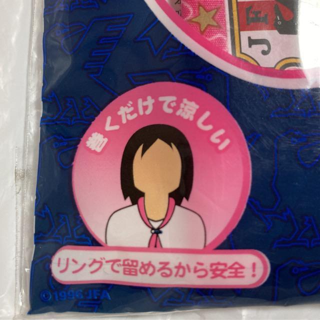サッカー 日本代表 なでしこ デザイン スカーフ ピンク クール 熱中症 < 女性ファッション  サッカー 日本代表 なでしこ デザイン スカーフ ピンク クール 熱中症 < 女性ファッションの