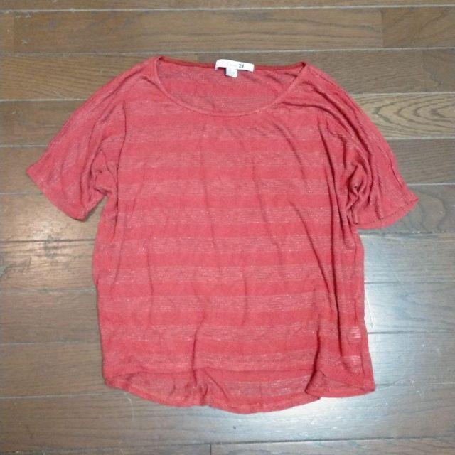 Forever21 レディースシャツ レッド 美品 < 女性ファッション  Forever21 レディースシャツ レッド 美品  < 女性ファッションの