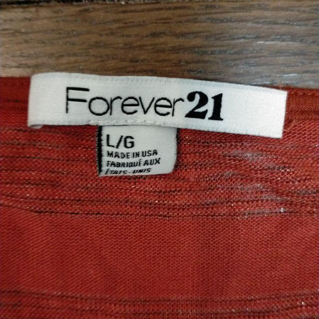 Forever21 レディースシャツ レッド 美品 < 女性ファッション  Forever21 レディースシャツ レッド 美品 < 女性ファッションの