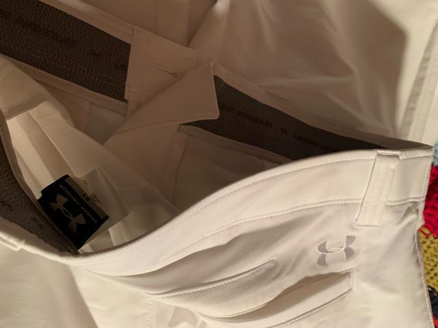 アンダーアーマーunderarmorストレッチゴルフパンツスラックス 白ホワイト 送料無料 < ブランド  アンダーアーマーunderarmorストレッチゴルフパンツスラックス 白ホワイト 送料無料 < ブランドの