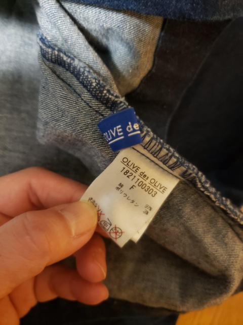 ☆新品同様☆OLIVEdesOLIVE☆巻きスカート風コットンスカート☆F < 女性ファッション  ☆新品同様☆OLIVEdesOLIVE☆巻きスカート風コットンスカート☆F < 女性ファッションの