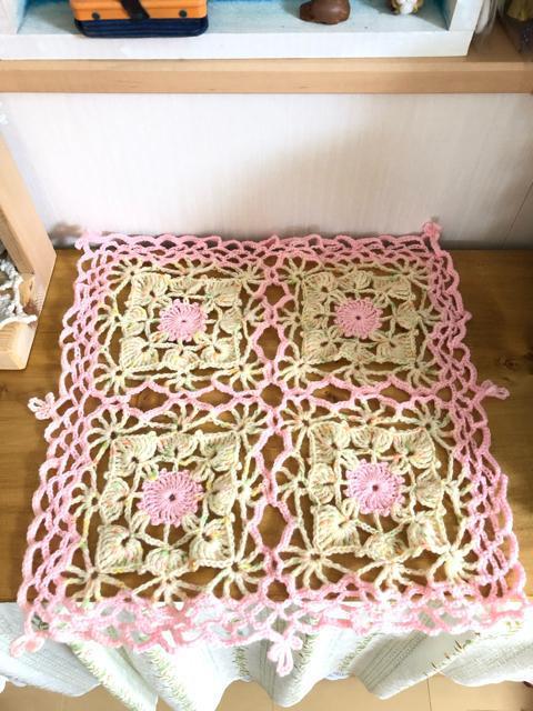 ハンドメイド♪ 手編みバスケットカバー  ピンク < ペット/手芸/園芸  ハンドメイド♪ 手編みバスケットカバー  ピンク  < ペット/手芸/園芸の