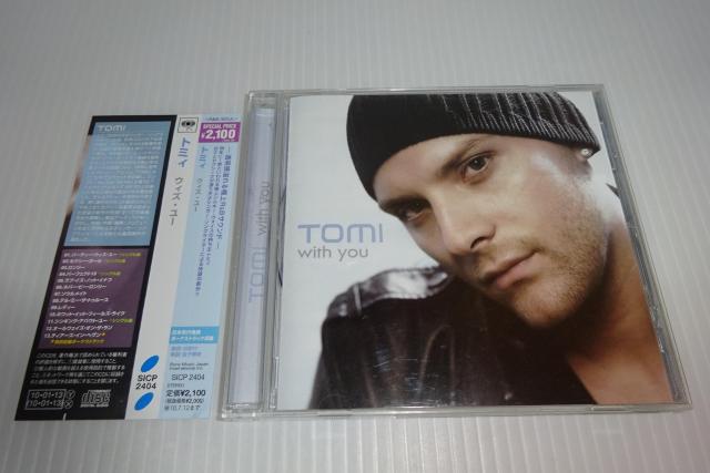 帯付★トミィ★ウィズ・ユー with you(初回限定)★TOMI★トミー < CD/DVD/ビデオ 帯付★トミィ★ウィズ・ユー with you(初回限定)★TOMI★トミー < CD/DVD/ビデオの
