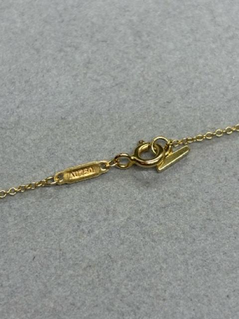 即決 TIFFANY&Co. ティファニー AU750 Tスマイル ネックレス < ブランド 即決 TIFFANY&Co. ティファニー AU750 Tスマイル ネックレス < ブランドの