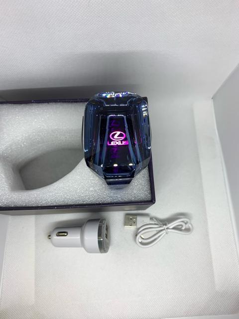 レクサス LED クリスタル シフトノブ AT ギアレバー 7色 デコ アクセサリー ドレスアップ < 自動車/バイク レクサス LED クリスタル シフトノブ AT ギアレバー 7色 デコ アクセサリー ドレスアップ < 自動車/バイク