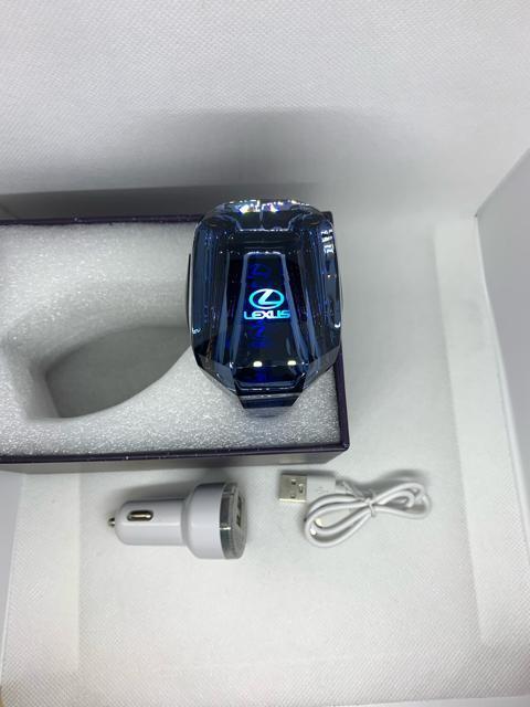 レクサス LED クリスタル シフトノブ AT ギアレバー 7色 デコ アクセサリー ドレスアップ < 自動車/バイク レクサス LED クリスタル シフトノブ AT ギアレバー 7色 デコ アクセサリー ドレスアップ < 自動車/バイク