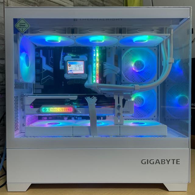 yViQ[~OPCzRyzen7 7800X3D RX9070XT SSD1TB 32GB 850W