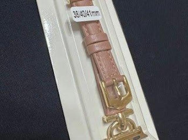 Apple Watch バンド 合皮 38/40/41mm ダークピンク+ゴールド < 女性アクセサリー/時計 Apple Watch バンド 合皮 38/40/41mm ダークピンク+ゴールド < 女性アクセサリー/時計の