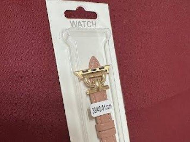 Apple Watch バンド 合皮 38/40/41mm ダークピンク+ゴールド < 女性アクセサリー/時計 Apple Watch バンド 合皮 38/40/41mm ダークピンク+ゴールド < 女性アクセサリー/時計の