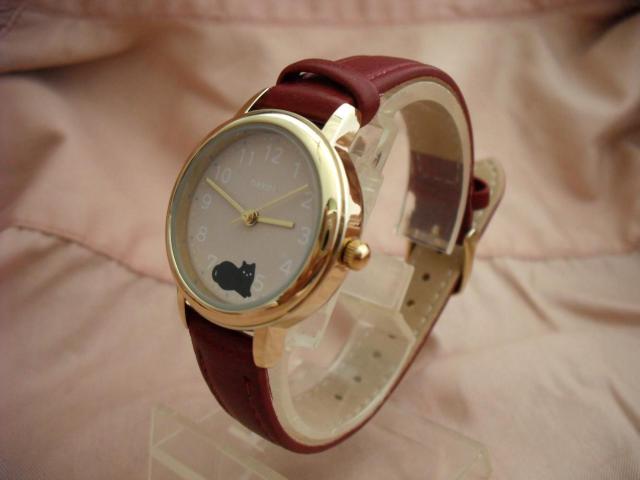 ふわまるバンドウォッチRDレディース ファッションウォッチーネコ < 女性アクセサリー/時計 ふわまるバンドウォッチRDレディース ファッションウォッチーネコ < 女性アクセサリー/時計の