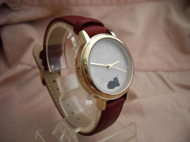 ふわまるバンドウォッチRDレディース ファッションウォッチーネコ < 女性アクセサリー/時計 ふわまるバンドウォッチRDレディース ファッションウォッチーネコ < 女性アクセサリー/時計の