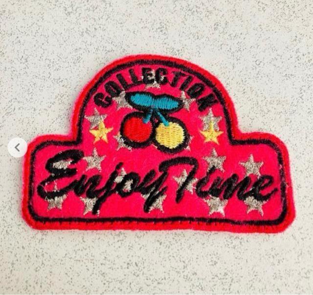 さくらんぼ 手縫い ワッペン★チェリー ピンク 英字 ロゴ 刺繍 アップリケ★裁縫 ハンドメイド 目印に! < ペット/手芸/園芸 さくらんぼ 手縫い ワッペン★チェリー ピンク 英字 ロゴ 刺繍 アップリケ★裁縫 ハンドメイド 目印に! < ペット/手芸/園芸の