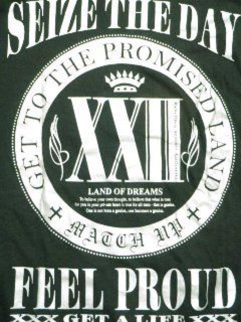 悪羅悪羅.オラオラ.お兄♪VネックプリントロンT ブラック×シルバー M < 男性ファッション 悪羅悪羅.オラオラ.お兄♪VネックプリントロンT ブラック×シルバー M < 男性ファッションの