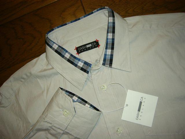 新品CASHCAカシュカレイヤードシャツM灰薄手VISVIMSOPHNET < 男性ファッション 新品CASHCAカシュカレイヤードシャツM灰薄手VISVIMSOPHNET < 男性ファッションの
