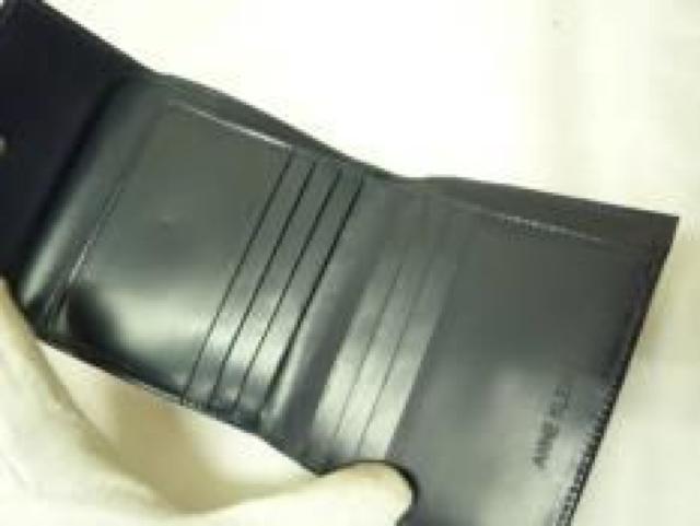 正規ANNE KLEIN U両面財布☆ネイビー美品 < 女性ファッション  正規ANNE KLEIN U両面財布☆ネイビー美品 < 女性ファッションの