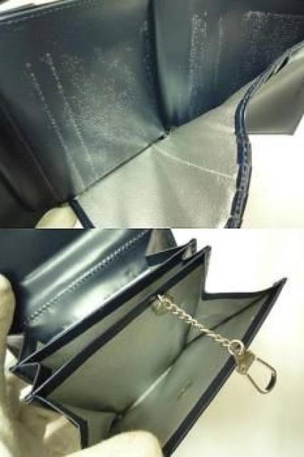 正規ANNE KLEIN U両面財布☆ネイビー美品 < 女性ファッション  正規ANNE KLEIN U両面財布☆ネイビー美品 < 女性ファッションの