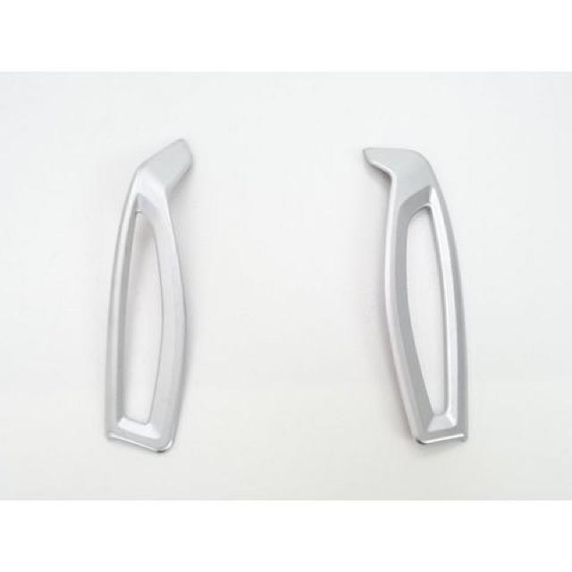 トヨタ C-HR ZYX10 NGX50型  シルバー デフロスター カバー リング エアコン < 自動車/バイク トヨタ C-HR ZYX10 NGX50型  シルバー デフロスター カバー リング エアコン < 自動車/バイク