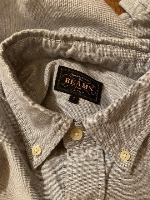 beams ビームス 半袖 シャツ 古着 サイズS マチ付き コットン メンズ ボタンダウン 厚手  < ブランド  beams ビームス 半袖 シャツ 古着 サイズS マチ付き コットン メンズ ボタンダウン 厚手  < ブランドの