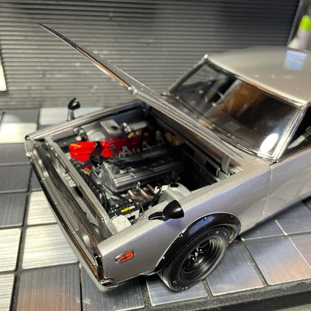 新品  京商 1/18 日産 スカイライン 2000 GT-R (KPGC110) シルバー < ホビー  新品  京商 1/18 日産 スカイライン 2000 GT-R (KPGC110) シルバー < ホビーの