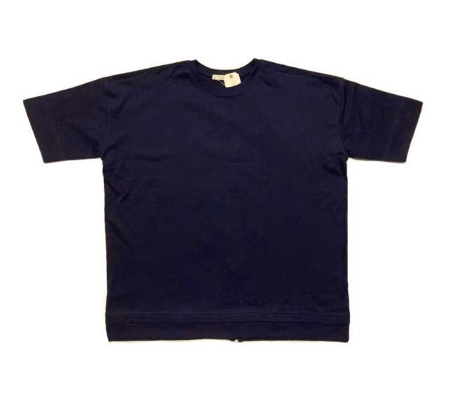 グリーンパークスchocolraffine◎裾リブBIGプルオーバー◎バックスリットTシャツ(F)ネイビー新品 < ブランド グリーンパークスchocolraffine◎裾リブBIGプルオーバー◎バックスリットTシャツ(F)ネイビー新品 < ブランドの