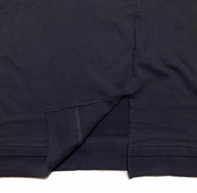 グリーンパークスchocolraffine◎裾リブBIGプルオーバー◎バックスリットTシャツ(F)ネイビー新品 < ブランド グリーンパークスchocolraffine◎裾リブBIGプルオーバー◎バックスリットTシャツ(F)ネイビー新品 < ブランドの