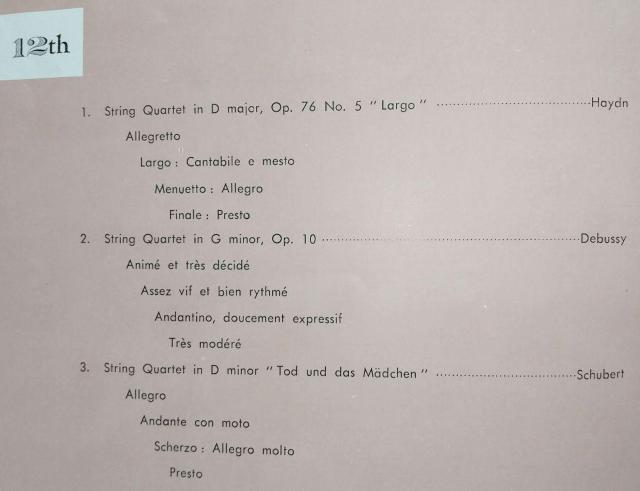 レア ブダペスト四重奏団 日本公演パンフレット 1954年 昭和29年 日本放送 < ホビー  レア ブダペスト四重奏団 日本公演パンフレット 1954年 昭和29年 日本放送 < ホビーの