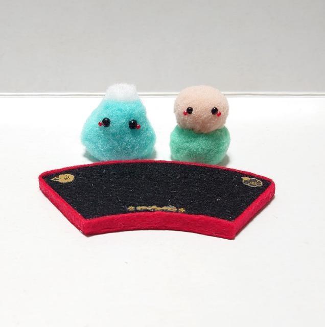 ハンドメイド♪ポンポン飾り★正月★富士さんと亀さん < ペット/手芸/園芸  ハンドメイド♪ポンポン飾り★正月★富士さんと亀さん < ペット/手芸/園芸の