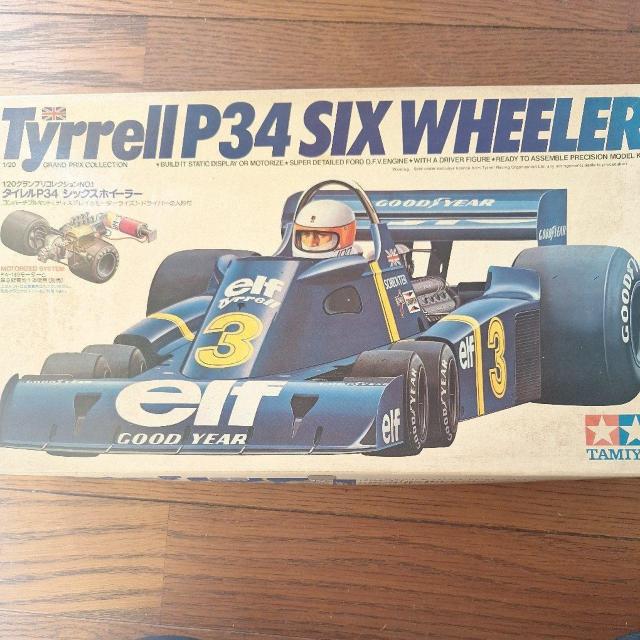 タミヤ1/20グランプリコレクション タイレルP34シックスホイラーモーターライズ【モーター付けます】 < ホビー  タミヤ1/20グランプリコレクション タイレルP34シックスホイラーモーターライズ【モーター付けます】  < ホビーの